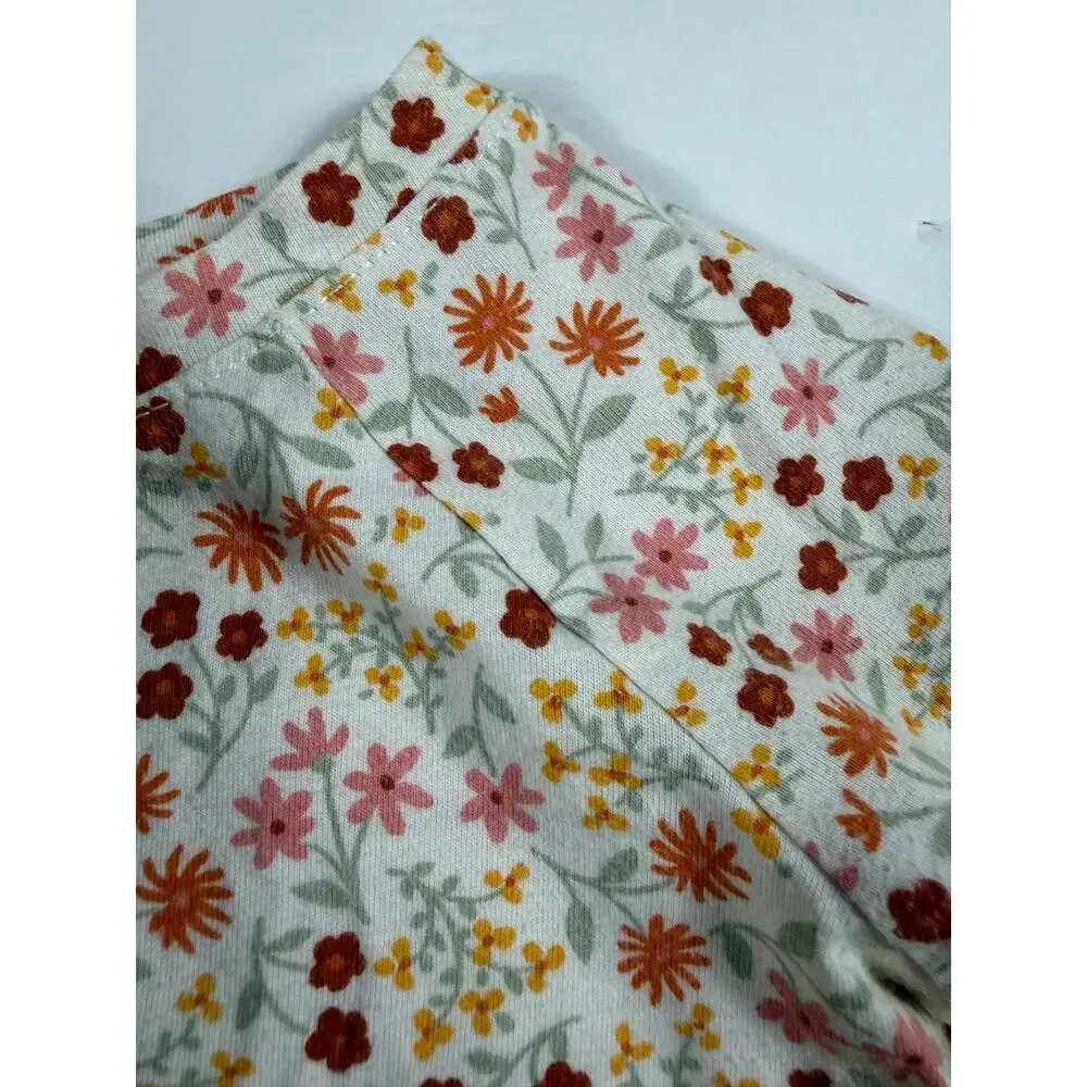 Cat & Jack Fall Floral Top & Leggings Set Size 2